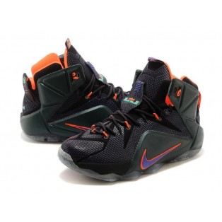 Nike Lebron 12/XII - Chaussures Nike Baskets Nouvelle Pour Homme Rouge/Pourpre 684493-003