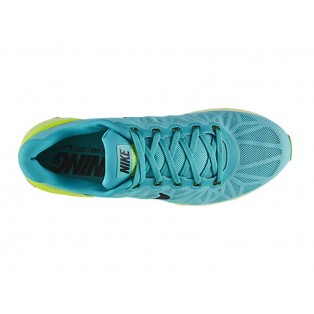 Nike LunarGlide 6 Chaussure de Running Nouvelle Pour Homme Bleu/Jaune