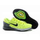 Nike LunarGlide 6 Chaussure de Running Nouvelle Pour Homme Jaune/Noir