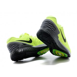 Nike LunarGlide 6 Chaussure de Running Nouvelle Pour Homme Jaune/Noir