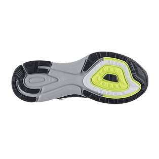 Nike LunarGlide 6 Chaussure de Running Nouvelle Pour Homme Noir/Jaune/Blanc