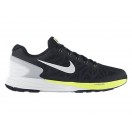 Nike LunarGlide 6 Chaussure de Running Nouvelle Pour Homme Noir/Jaune/Blanc