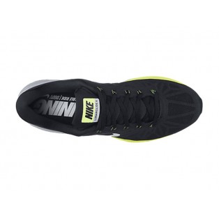 Nike LunarGlide 6 Chaussure de Running Nouvelle Pour Homme Noir/Jaune/Blanc