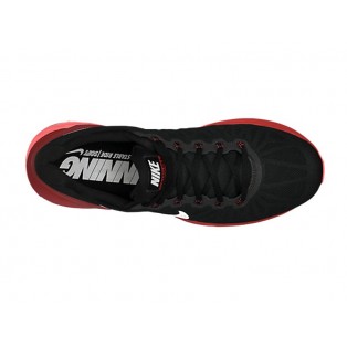 Nike LunarGlide 6 Chaussure de Running Nouvelle Pour Homme Noir/Rouge