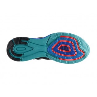 Nike LunarGlide 6 Chaussure de Running Nouvelle Pour Homme Noir/Rouge/Bleu