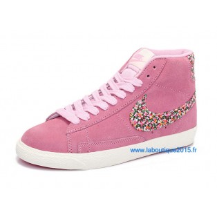 Nike Mmns Blazer GS Chaussures Nike Nouvelle Pour Femme Rose 599386-ID11