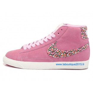 Nike Mmns Blazer GS Chaussures Nike Nouvelle Pour Femme Rose 599386-ID11