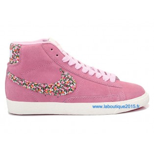 Nike Mmns Blazer GS Chaussures Nike Nouvelle Pour Femme Rose 599386-ID11