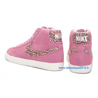 Nike Mmns Blazer GS Chaussures Nike Nouvelle Pour Femme Rose 599386-ID11