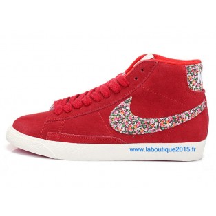 Nike Mmns Blazer GS Chaussures Nike Nouvelle Pour Femme Rouge 599386-ID8