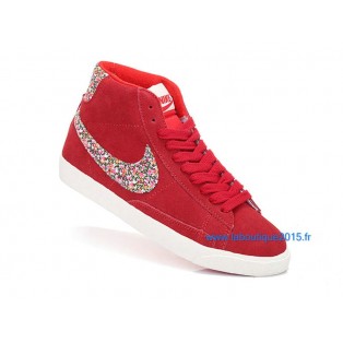 Nike Mmns Blazer GS Chaussures Nike Nouvelle Pour Femme Rouge 599386-ID8