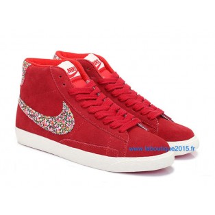 Nike Mmns Blazer GS Chaussures Nike Nouvelle Pour Femme Rouge 599386-ID8