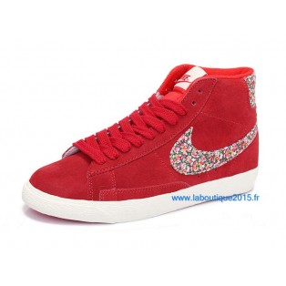 Nike Mmns Blazer GS Chaussures Nike Nouvelle Pour Femme Rouge 599386-ID8