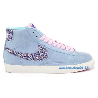 Nike Mmns Blazer GS Chaussures Nike Nouvelle Pour Femme Violet 599386-ID9