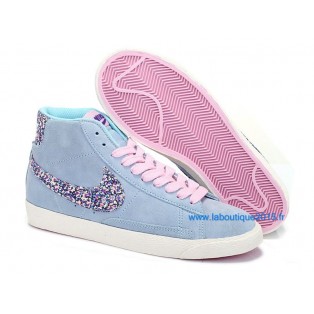 Nike Mmns Blazer GS Chaussures Nike Nouvelle Pour Femme Violet 599386-ID9