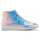 Nike Mmns Blazer Mid Prm QS Chaussures Nike Nouvelle Pour Femme Argent 599386-ID22