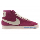 Nike Mmns Blazer Mid Suede Vntg Chaussures Nike Nouvelle Pour Femme Rose/Blanc 599386-ID19
