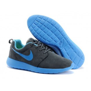 Nike Roshe Run Chaussurses Nike Running Pour Homme Bleu/Gris 511881-065