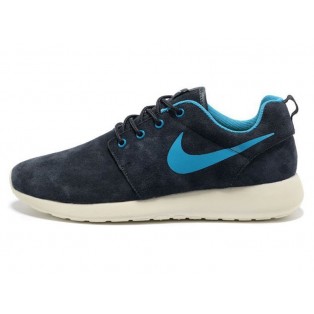 Nike Roshe Run Chaussurses Nike Running Pour Homme Bleu/Gris/Blanc 511881-065A