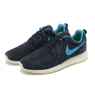 Nike Roshe Run Chaussurses Nike Running Pour Homme Bleu/Gris/Blanc 511881-065A