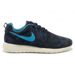 Nike Roshe Run Chaussurses Nike Running Pour Homme Bleu/Gris/Blanc 511881-065A