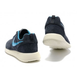 Nike Roshe Run Chaussurses Nike Running Pour Homme Bleu/Gris/Blanc 511881-065A
