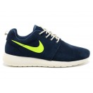 Nike Roshe Run Chaussurses Nike Running Pour Homme Bleu/Jaune/Blanc