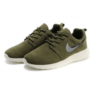 Nike Roshe Run Chaussurses Nike Running Pour Homme Brown/Noir/Blanc 511881-201