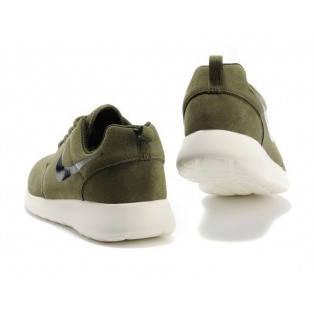 Nike Roshe Run Chaussurses Nike Running Pour Homme Brown/Noir/Blanc 511881-201