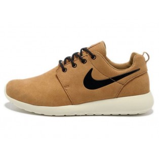 Nike Roshe Run Chaussurses Nike Running Pour Homme Brun/Noir/Blanc 511881-701