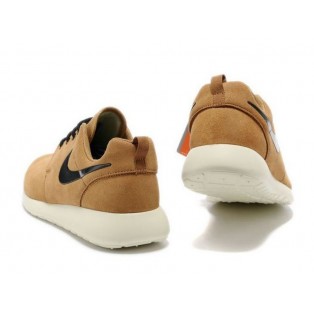 Nike Roshe Run Chaussurses Nike Running Pour Homme Brun/Noir/Blanc 511881-701