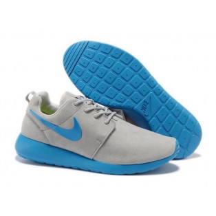 Nike Roshe Run Chaussurses Nike Running Pour Homme Gris/Bleu 511881-015