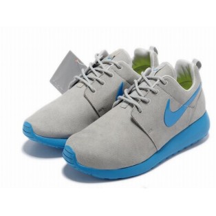Nike Roshe Run Chaussurses Nike Running Pour Homme Gris/Bleu 511881-015