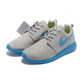 Nike Roshe Run Chaussurses Nike Running Pour Homme Gris/Bleu 511881-015