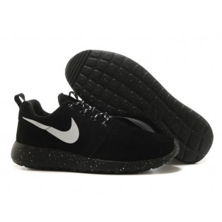 Nike Roshe Run Chaussurses Nike Running Pour Homme Noir/Blanc 511881-110