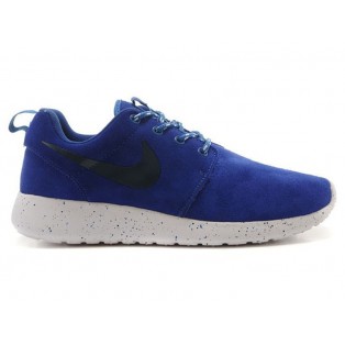 Nike Roshe Run Chaussurses Nike Running Pour Homme Noir/Blanc/Bleu 511881-418