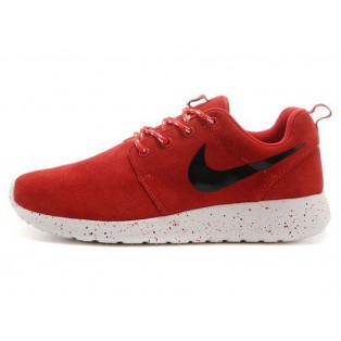 Nike Roshe Run Chaussurses Nike Running Pour Homme Noir/Blanc/Rouge 511881-610