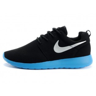 Nike Roshe Run Chaussurses Nike Running Pour Homme Noir/Gris/Bleu 511881-004
