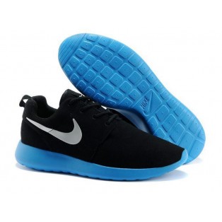 Nike Roshe Run Chaussurses Nike Running Pour Homme Noir/Gris/Bleu 511881-004