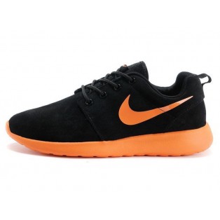 Nike Roshe Run Chaussurses Nike Running Pour Homme Noir/Orange 511881-012