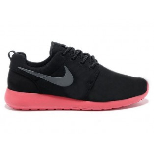 Nike Roshe Run Chaussurses Nike Running Pour Homme Noir/Rouge 511881-016