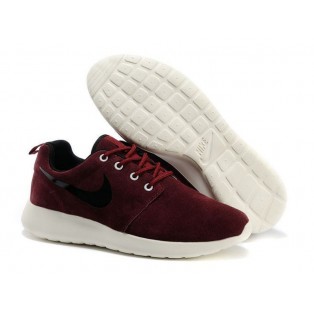 Nike Roshe Run Chaussurses Nike Running Pour Homme Noir/Rouge/Blanc 511881-019