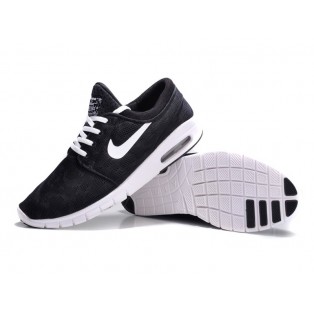 Nike SB Stefan Janoski Max Chaussures Nouvelle Pour Homme Noir Blanc 631303-010