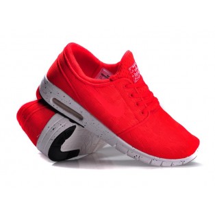 Nike SB Stefan Janoski Max Chaussures Nouvelle Pour Homme Rouge 631303-661