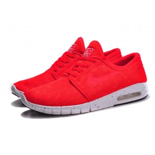 Nike SB Stefan Janoski Max Chaussures Nouvelle Pour Homme Rouge 631303-661