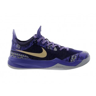 Nike Zoom Crusader Outdoor BHM Chaussure de Basket-ball pour Homme Pourpre 642855-ID1