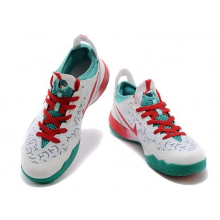 Nike Zoom Crusader Outdoor Chaussure de Basket-ball pour Homme Blanc Vert 642855-ID4