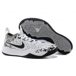 Nike Zoom Crusader Outdoor Chaussure de Basket-ball pour Homme Noir Blanc 642855-ID6