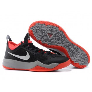 Nike Zoom Crusader Outdoor Chaussure de Basket-ball pour Homme Noir Rouge 650987-006