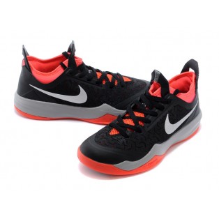 Nike Zoom Crusader Outdoor Chaussure de Basket-ball pour Homme Noir Rouge 650987-006